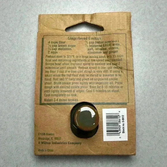 Vintage Cookie Press Shaker Hearth Baking  Christmas Angel Eat Cook Winter Angel - Picture 2 of 5